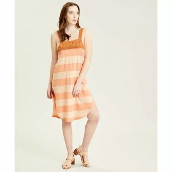 Free People We the Free Sayulita Combo Striped Boho Crochet Cottagecore … - Picture 5 of 15